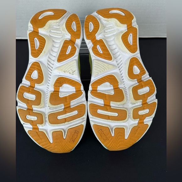 HOKA Gaviota 5 Running Shoes Womens Size  8 Yellow Lime Cushioned Stability Road - Picture 11 of 11